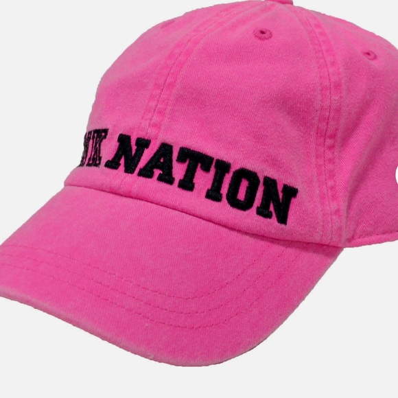 PINK VICTORIAS SECRET COTTON BASEBALL HAT. OSFM - Picture 2 of 10